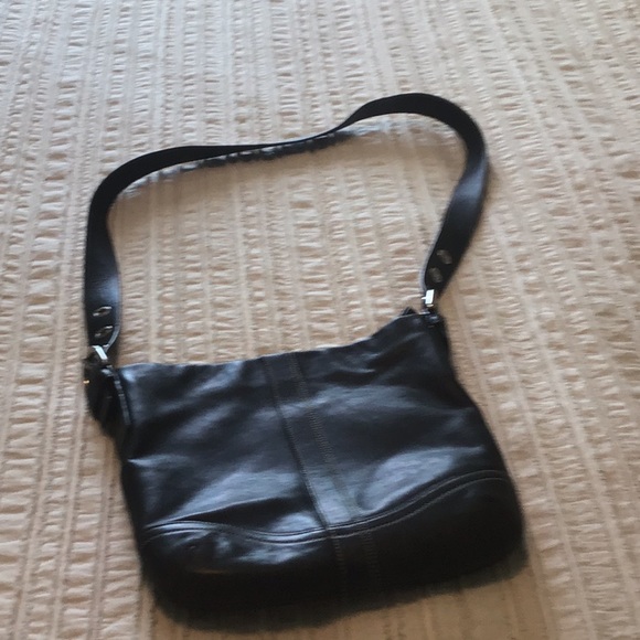 Coach Handbags - Coach purse black leather Crossbody